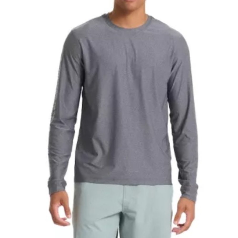 Vuori Gray Long Sleeve Men's Shirt